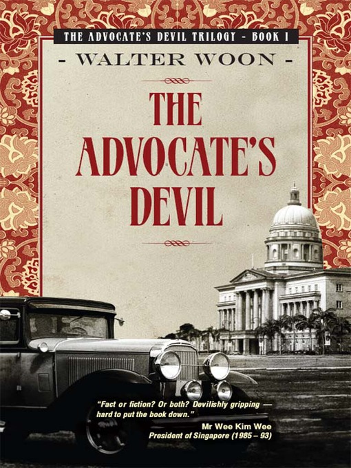 Title details for The Advocate's Devil by Walter Woon - Available